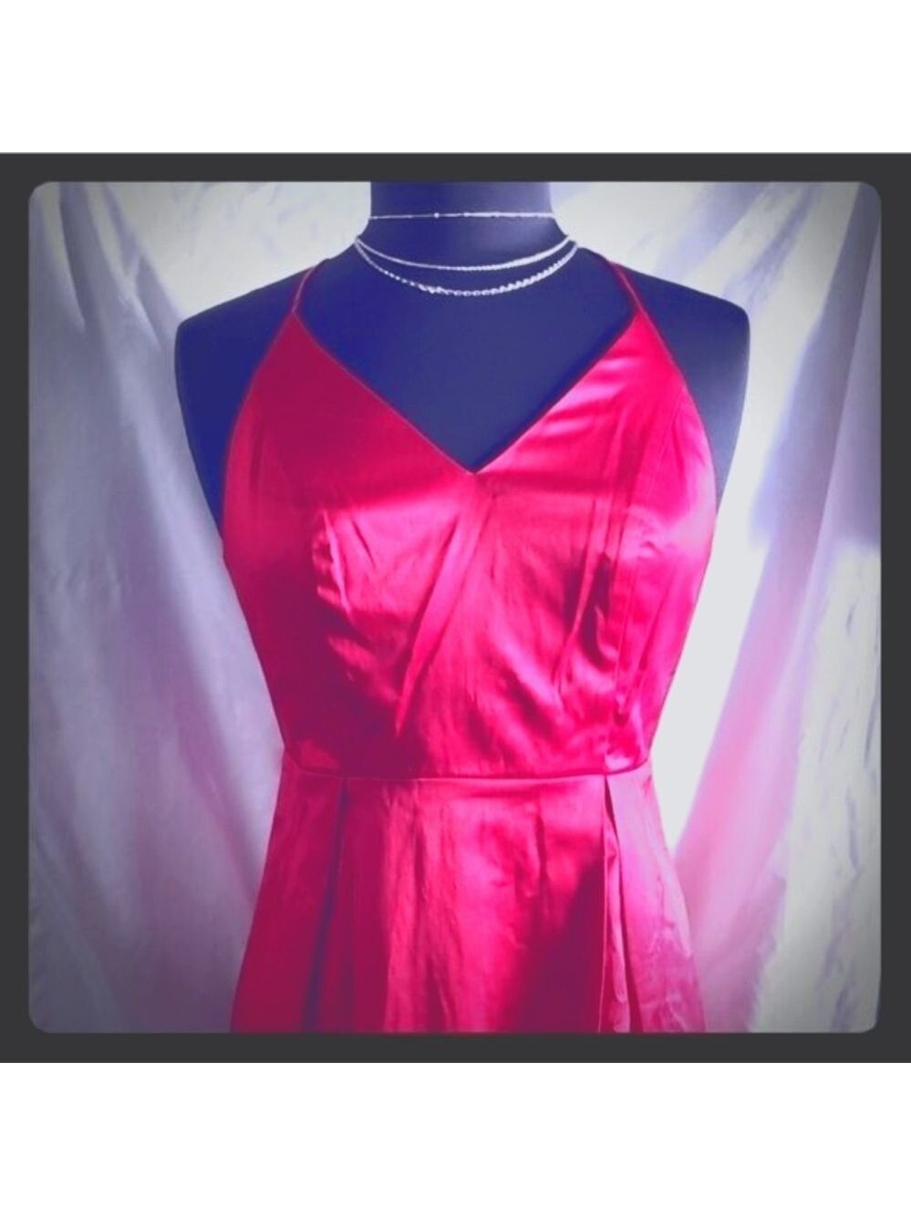 Paris Sunday Sateen Midi Dress Size XS NWT